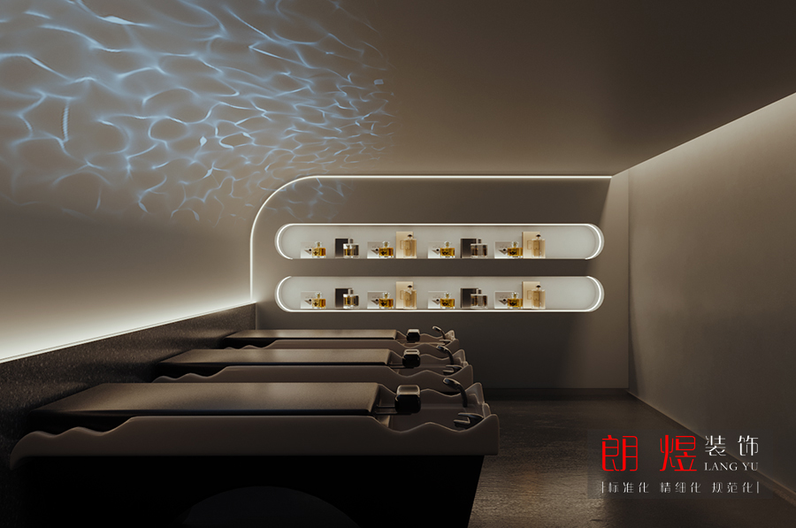 美容美發店裝修設計效果圖