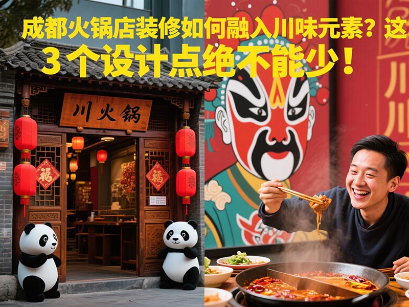 成都火鍋店裝修如何融入川味元素?這 3 個設(shè)計點絕不能少!