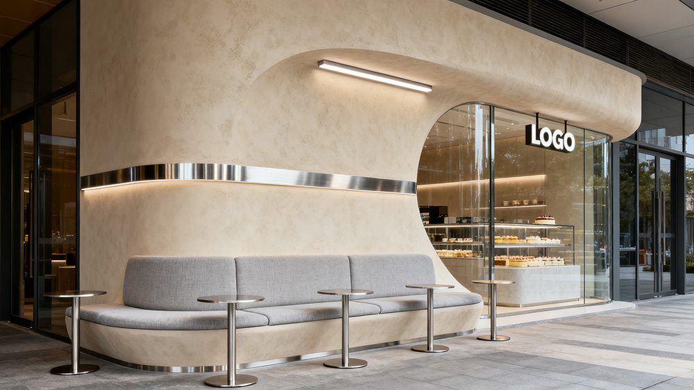 第4張蛋糕店門頭裝修設計效果圖